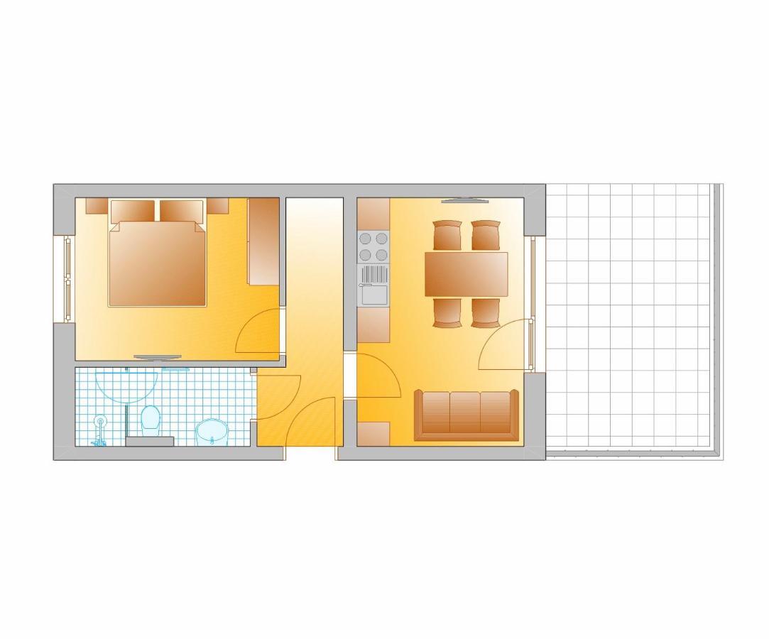 Appartement Hammerrain フラッハウ エクステリア 写真